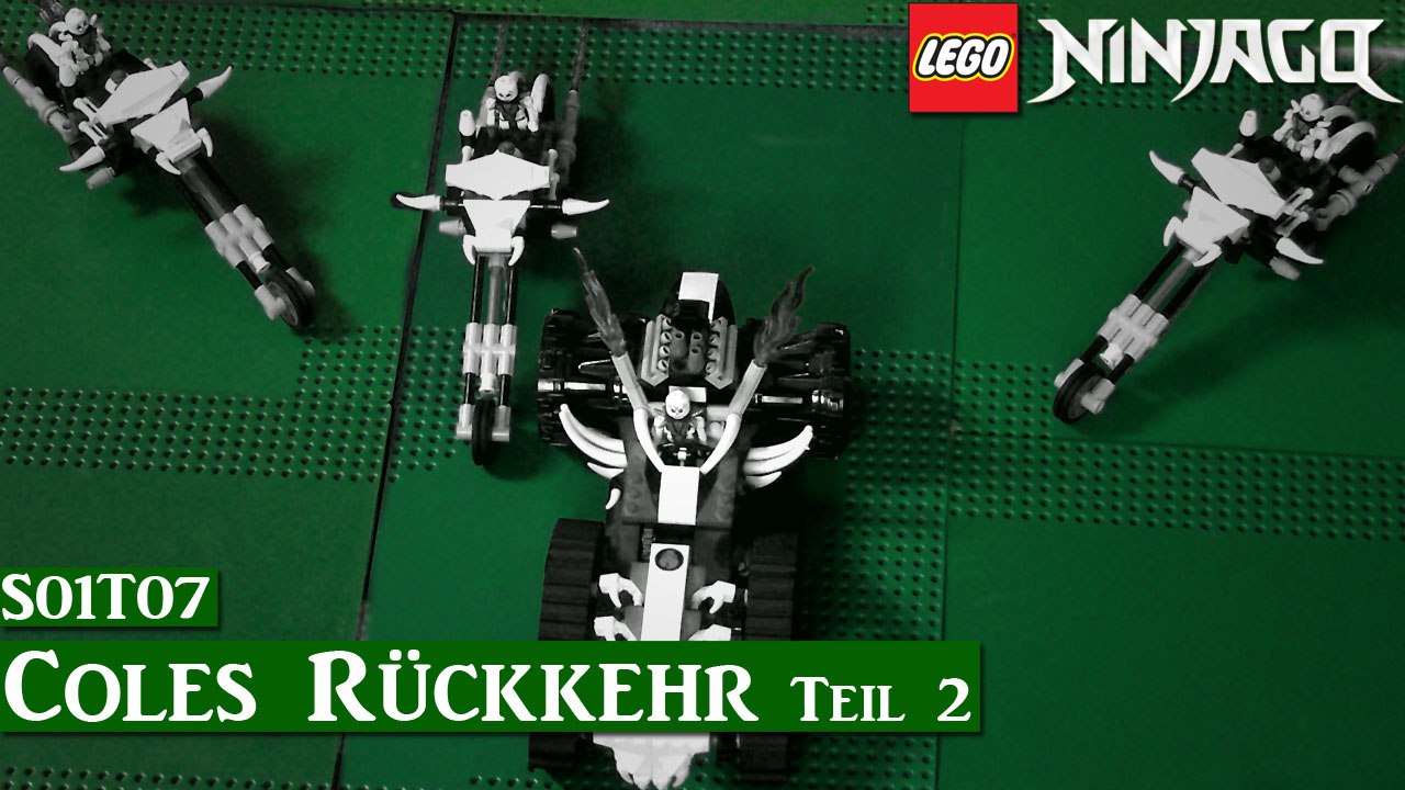 Lego ninjago s01t07 "coles rückkehr - teil 2" hd
