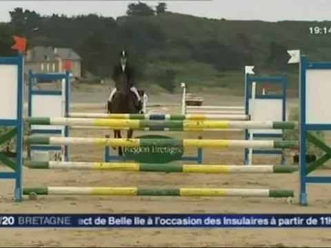 Jumping d'Erquy 2012 - JT de FR3 Bretagne, vendredi 14 septembre 2012