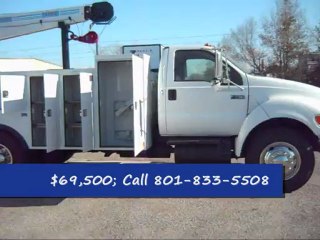 Mechanics Truck For Sale 2005 Ford F750 Mechanics Truck For Sale; F750 Service Trucks Crane Trucks