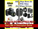 [FOR SALE] Nikon D90 SLR Digital Camera with 18-105mm Lens   Huge Accessories Package Including Wide Angle Macro Lens   2x Telephoto   3 Pc Filter KIT   8gb Sdhc Memory Card   2x Extended Life Batteries   Carryi