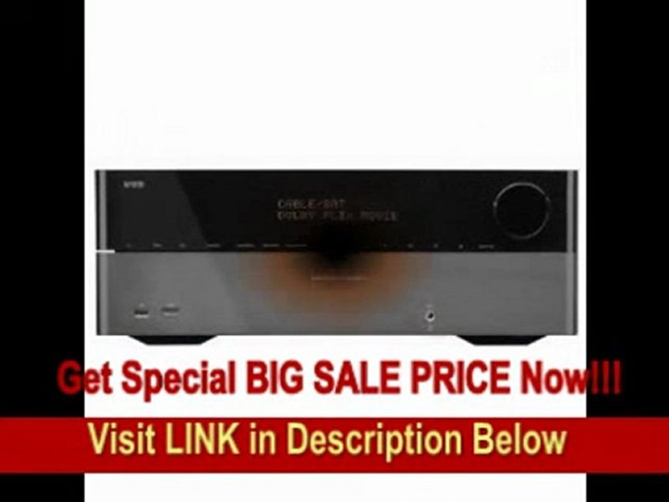 [SPECIAL DISCOUNT] Harman Kardon AVR 3650 7.1-Channel, 110-Watt Audio/Video Receiver with HDMI v.1.4a, 3-D, Deep Color and Audio Return Channel