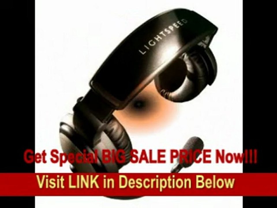 [BEST BUY] Lightspeed SIERRA ANR Aviation Headset