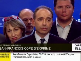 Copé élu : "La droite décomplexée est de retour"