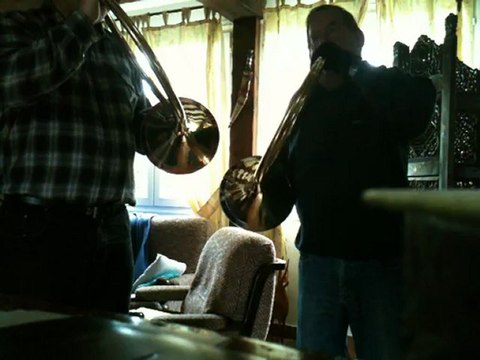 trompes du val de selle radou adieux à Saint Maurice