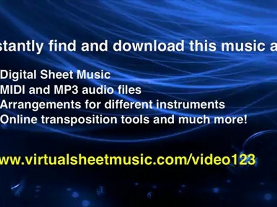 Turkey in The Straw Thanksgiving Coll. voice, piano or other instruments sheet music - Video Score