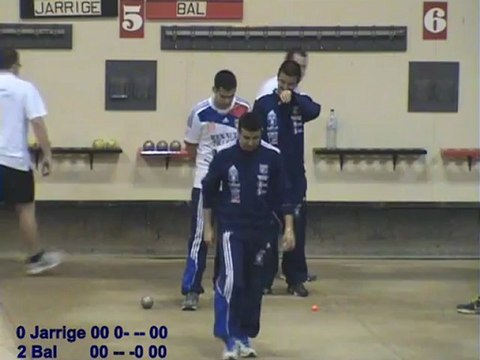 Mène 2, Finale du Super 16 à Andrézieux Bouthéon, Novembre 2012, Bal contre Jarrige