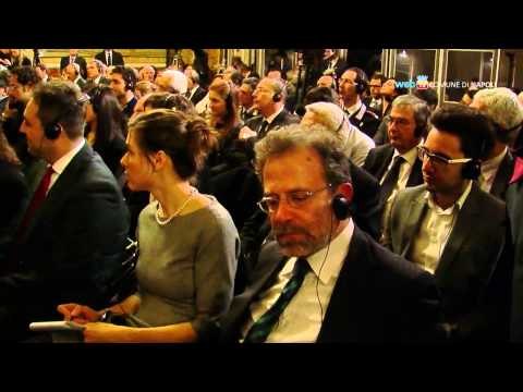 Napoli - Napolitano, il dialogo sui giovani e l'Europa (19.11.12)