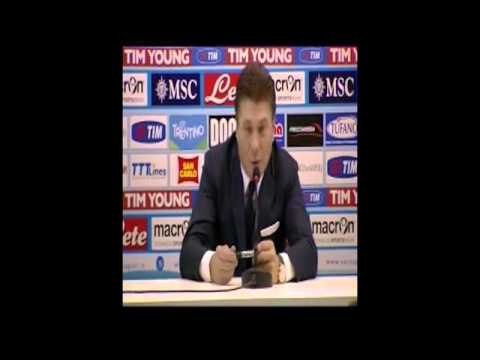 Napoli - Mazzarri difende la squadra: Pubblico ingeneroso (live 19.11.12)