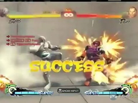 Super Street Fighter IV : Arcade Edition. Défi Seth.