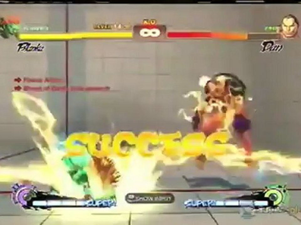 Super Street Fighter IV : Arcade Edition. Défi Blanka.