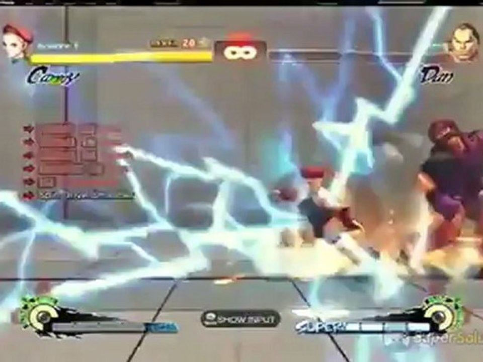 Super Street Fighter IV : Arcade Edition. Défi Cammy.