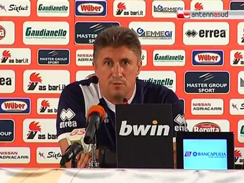 TG 17.11.12 Calcio Bari, Torrente: trasformiamo la rabbia con grinta