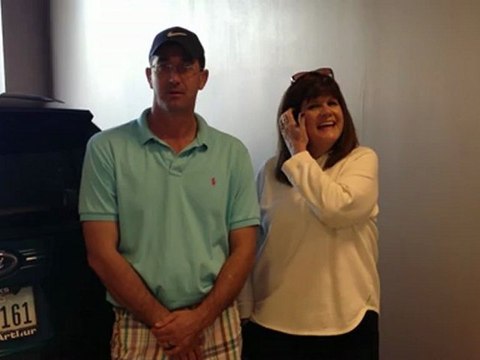 Long McArthur Ford Very Satisfied Customer Lita and Edward Bain From Texas Buy 2011 Ford Edge!!