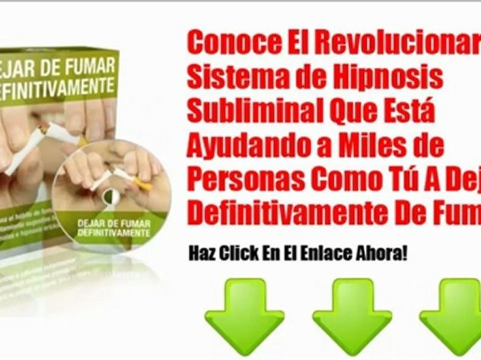 Cómo dejar de fumar cigarrillo remedios caseros