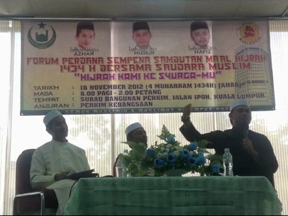 Hijrah kami ke Syurga-MU (BAHAGIAN 2) - Imam Muda Azhar, Hafiz & Hizbur  [FORUM MAALHIJRAH PERKIM]
