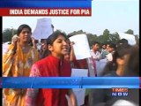 India demands justice for Pia