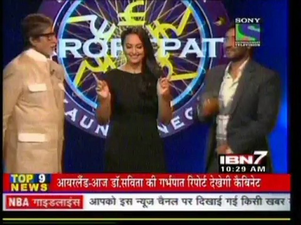 Sonakshi and Ajay on promotion of Son of Sardar!