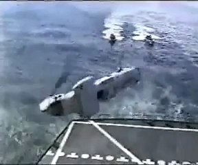 Denizdeki Gerçekleşen Çok İlginç Kazanın Görüntüleri