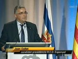 Intervencion de Joan Collet y Jose Luís Morlanes en la Junta de accionistas del Espanyol