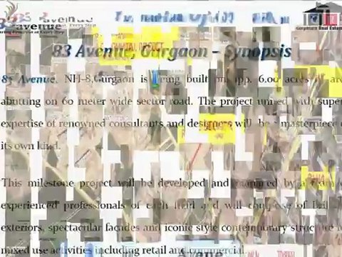 83 Avenue, Commercial Property Sec83 Gurgaon, 9811730468, CRE Solutions