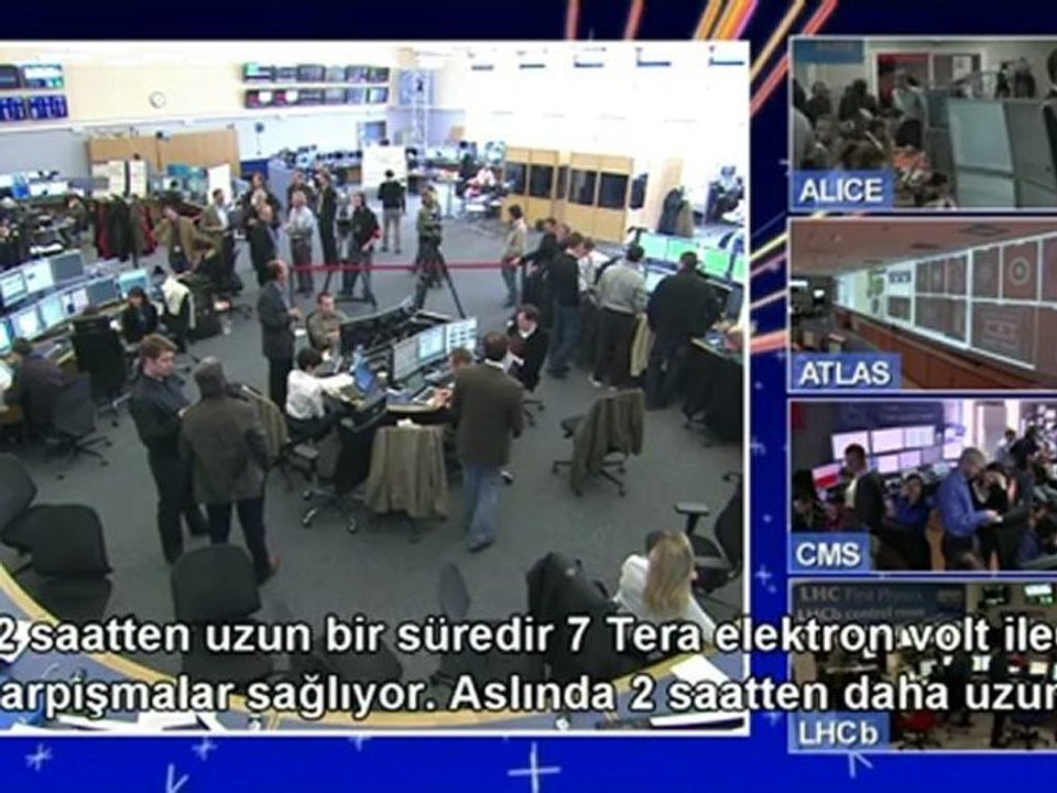 Tara Shears Büyük Hadron Çarpıştırıcısı ve antimadde