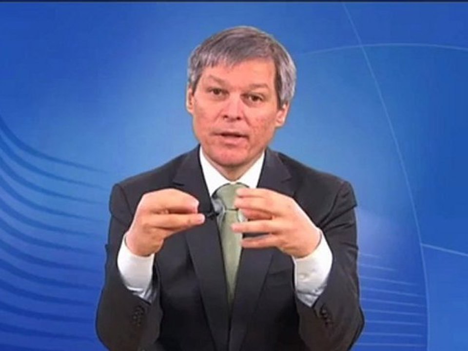 Message vidéo de Dacian Ciolos, Commission européenne en charge de l'agriculture et du développement rural