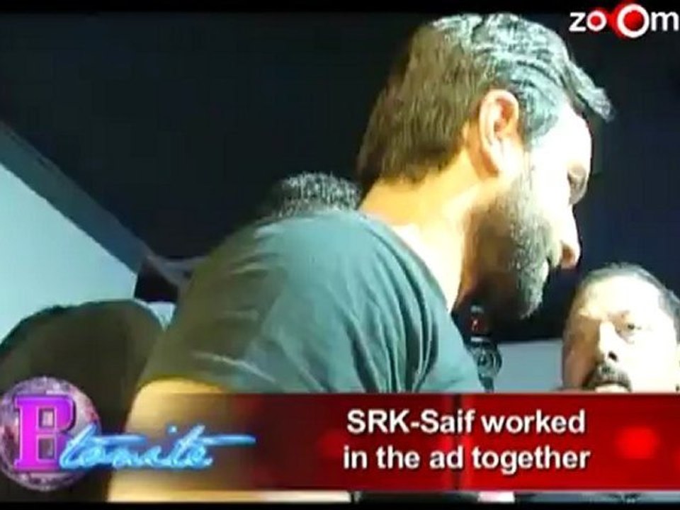 Saif ousted from a commercial