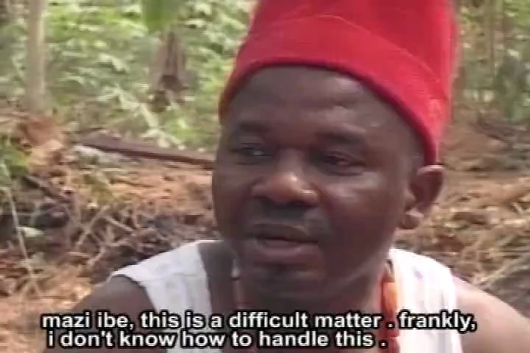 Osuofia/Nkem Owoh consults his oracle against his enemies (ofor na ogu1_3)