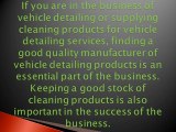 Toll Manufacturing Vehicle Cleaning Products