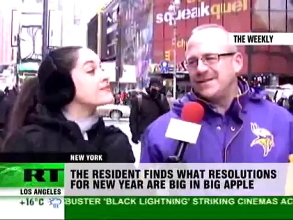 NY in NY - New Years resolutions in New York