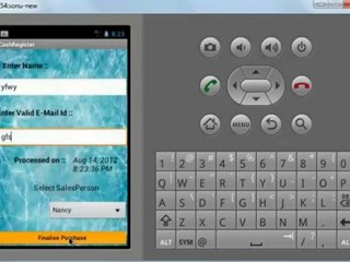 Learn how to build Android applications: Shopping Cart application