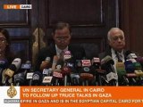 UN chief Ban Ki Moon calls for immediate Gaza-Israel ceasefire
