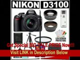 [FOR SALE] Nikon D3100 Digital SLR Camera & 18-55mm G VR DX AF-S Zoom Lens with 16GB Card   .45x Wide Angle & 2.5x Telephoto Lenses   Filter   Tripod   Accessory Kit