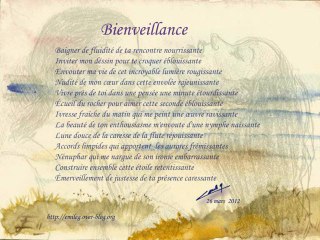 20120326  Poème BIENVEILLANCE