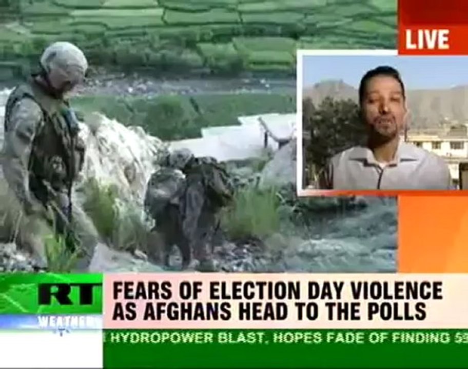 Afghan people cast votes in hope of better future