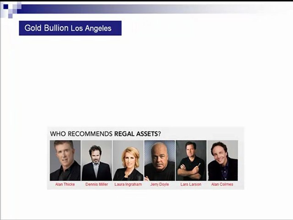 Gold Bullion Los Angeles - Where to Purchase Gold Bullion in Los Angeles