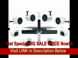 [SPECIAL DISCOUNT] Samsung VKKF011NUS SDE-5002 16 Channel DVR 1 TB HDD 4 Box Camera and 4 Dome Camera