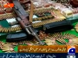 Illegal weapons smuggled from Peshawar to Karachi