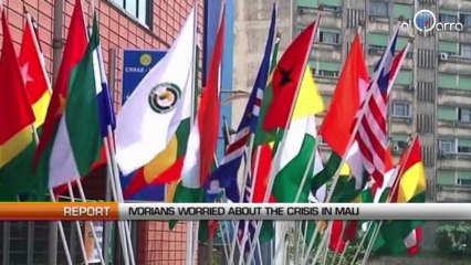Ivorians  worried about the crisis in Mali