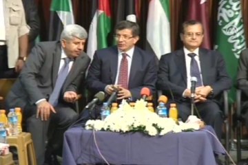 Davutoğlu, Filistin halkına seslendi