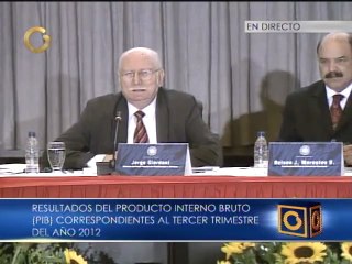 BCV anuncia crecimiento de 5,2% en el tercer trimestre