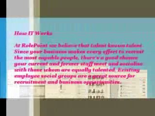 Recruitment software