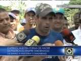 Capriles: el candidato que mandaron a Miranda es la segunda parte de lo que vivimos con Cabello