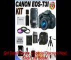 [BEST BUY] Canon EOS Rebel T3i 18 MP CMOS Digital SLR Camera and DIGIC 4 Imaging with EF-S 18-55mm f/3.5-5.6 IS Lens & Canon EF 75-300mm f/4-5.6 III Telephoto Zoom Lens (2 Lens Kit!!!!) W/32GB SDHC Memory  Extra