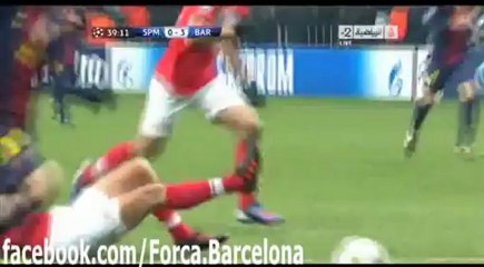 اهداف مباراة برشلونة 3-0 سبارتك موسكو