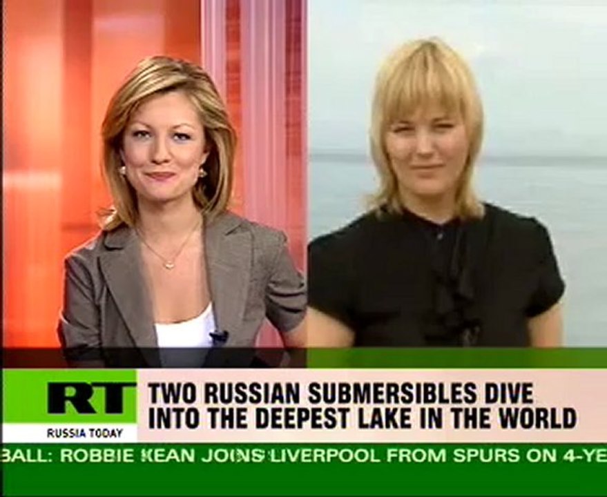 Russian submarines head for bed of world's deepest lake