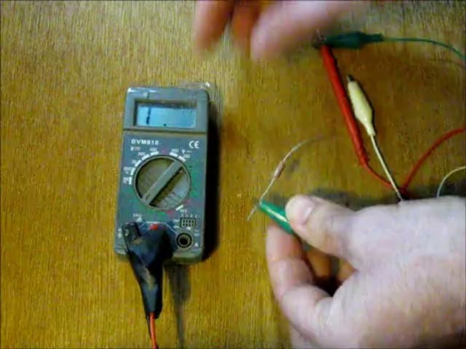 How To Measure Resistance With Digital Ohm Meter video Dailymotion