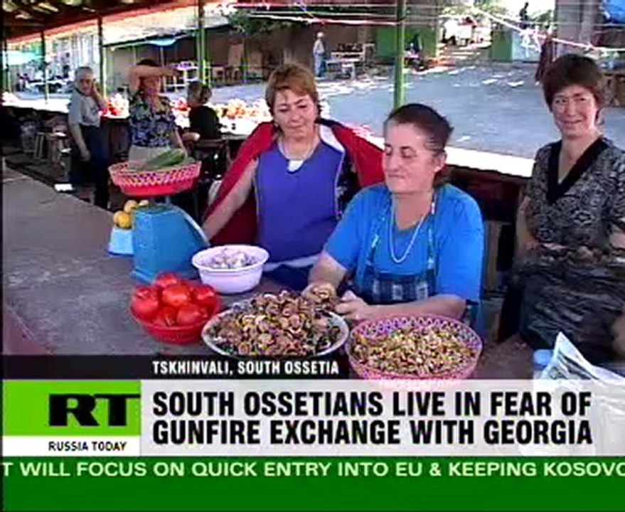 Georgian military detained in South Ossetia