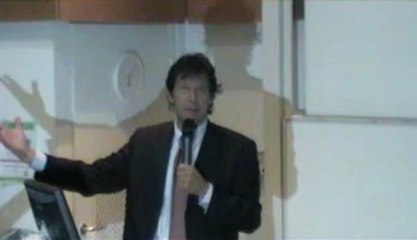Imran Khan at Kings College London on 19/11/2012 PART 1