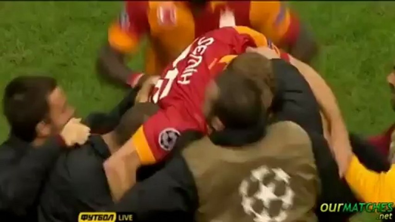 Galatasaray 1 - 0 Manchester United Uefa Champions Leaugue 20.11.2012